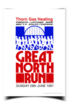 Great North Run Poster