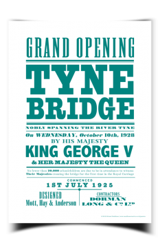 Tyne Bridge Poster | Maddison Creative